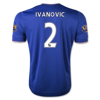 2015-16 Chelsea IVANOVIC 2 Home Soccer Jersey