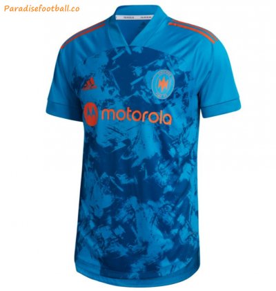 2021-22 Chicago Fire PRIMEBLUE Soccer Jersey Shirt