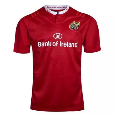 2017 Munster Home Red Rugby Jersey