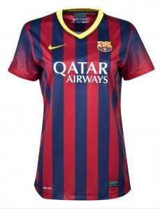13-14 Barcelona Home Womens Jersey Shirt 13-14 Barcelona Home Womens Jersey Shirt