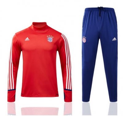 2017-18 Bayern Munich Red Soccer Tracksuit