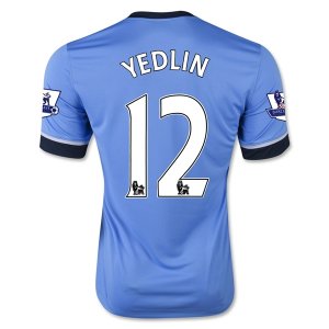 2015-16 Tottenham Hotspur YEDLIN #12 Away Soccer Jersey