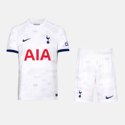 2023-24 Tottenham Hotspur Kids Home Soccer Kits Shirt With Shorts