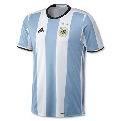 2016 Argentina Home Soccer Jersey