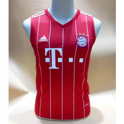 2017-18 Bayern Munich Home Vest Sleeveless Soccer Shirt