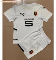 2021-22 Stade Rennais Kids Away Soccer Kits Shirt with Shorts
