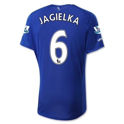 2015-16 Everton JAGLIEKA #6 Home Soccer Jersey