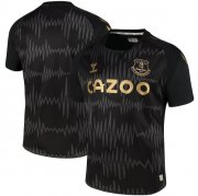 2020-21 Everton Goalkeeper Black Soccer Jersey Shirt