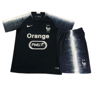 Kids France 2018-19 Navy Training Kit (Jersey + Shorts)