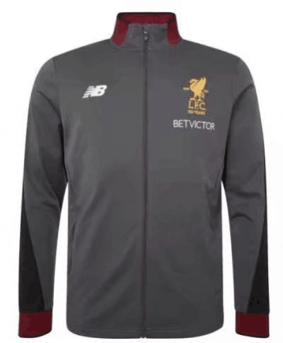 2017-18 Liverpool Gray Jacket
