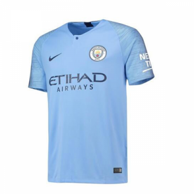 2018-19 Manchester City Home Soccer Jersey Shirt