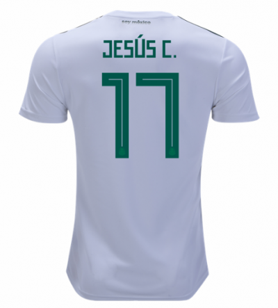 2018 World Cup Mexico Away Soccer Jersey Shirts Jesus Manuel Corona #17
