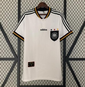 1996 Germany Retro Home Soccer Jersey Shirt