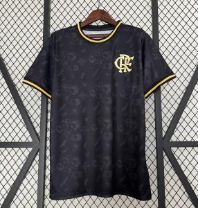 2023-24 Camisa Flamengo Black Special Soccer Jersey Shirt