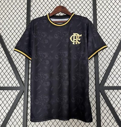 2023-24 Camisa Flamengo Black Special Soccer Jersey Shirt