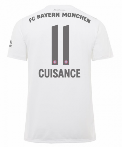2019-20 Bayern Munich Away Soccer Jersey Shirt Cuisance 11