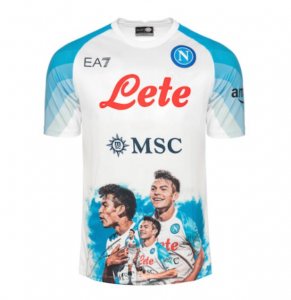 2022-23 Napoli Away Soccer Jersey Shirt with Lozano Face