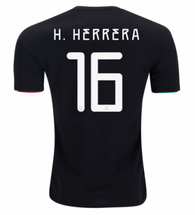 2019 Gold Cup Mexico Home Soccer Jersey Shirt Hector Herrera #16