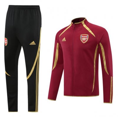 2021-22 Arsenal Red Teamgeist Training Kits Jacket with Pants