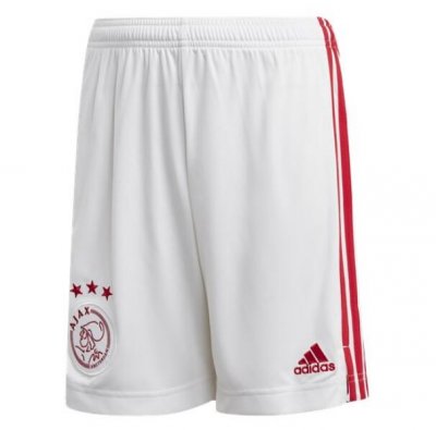 2020-21 Ajax Home Soccer Jersey Shorts