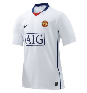 2009-10 Manchester United Retro Away Soccer Jersey Shirt