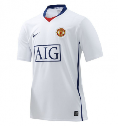 2009-10 Manchester United Retro Away Soccer Jersey Shirt