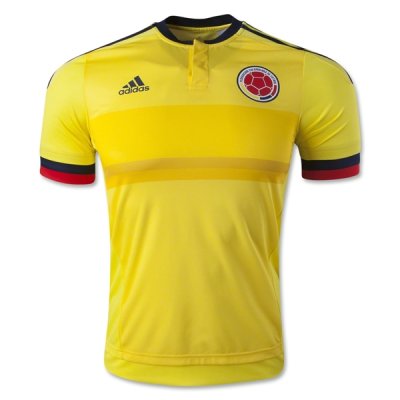 2015-16 Colombia Home Soccer Jersey