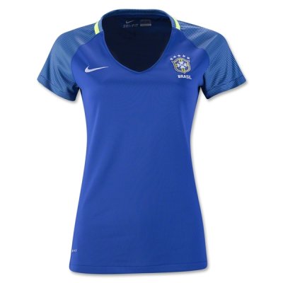 2016-17 Brazil Women's Away Soccer Jersey