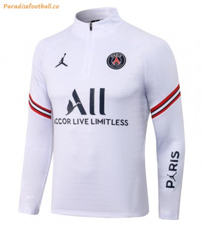 2021-22 PSG White Training Sweatshirt