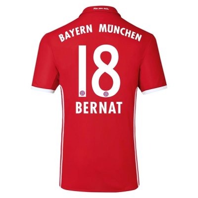 2016-17 Bayern Munich 18 BERNAT Home Soccer Jersey