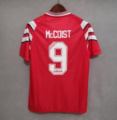 1996-97 Rangers Retro Third Away Soccer Jersey Shirt McCOIST #9