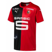 2019-20 Stade Rennais Home Soccer Jersey Shirt