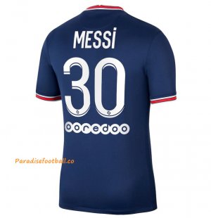 2021-22 Maillot PSG Domicile Home Soccer Jersey Shirt Messi #30 printing