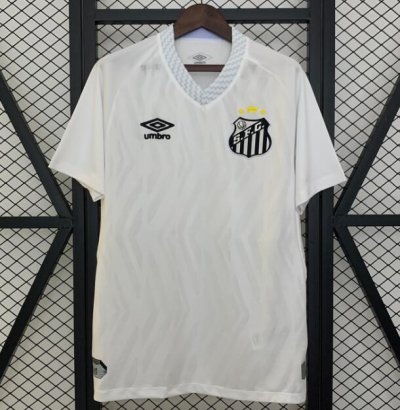 2025-26 Santos FC Home Soccer Jersey Shirt