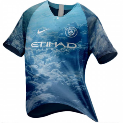 2019-20 Manchester City EA Sports Soccer Jersey Shirt