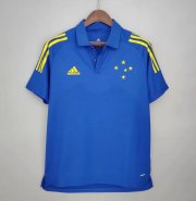 2021-22 Cruzeiro Blue Polo Shirt