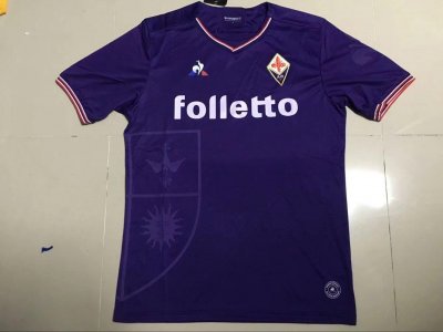 2017-18 Fiorentina Home Soccer Jersey Shirt