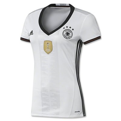 2016 Euro Germany Women's Home Soccer Jersey