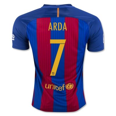 2016-17 Barcelona 7 ARDA Home Soccer Jersey