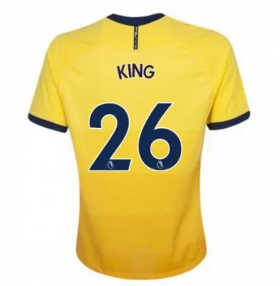 2020-21 Tottenham Hotspur Third Away Soccer Jersey Shirt KING 26