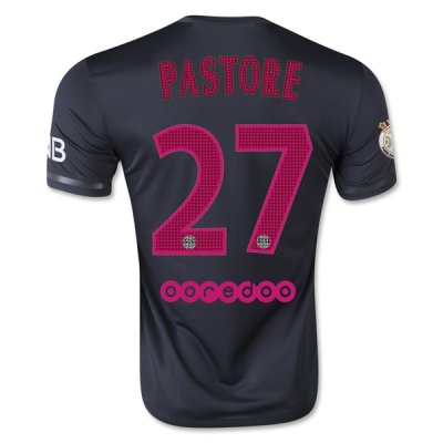 2015-16 PSG PASTORE #27 Third Soccer Jersey
