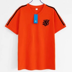 1974 Netherlands Retro Home Soccer Jersey Shirt