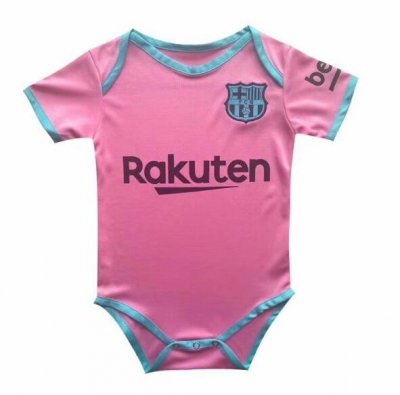 2020-21 Barcelona Away Pink Infant Jersey Suit
