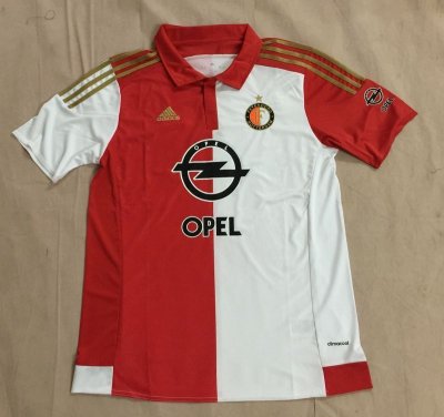 2015-16 Feyenoord Home Soccer Jersey