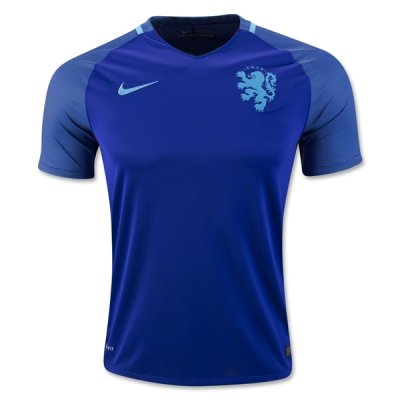 2016 Euro Netherlands Away Soccer Jersey