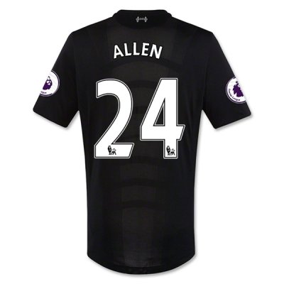 2016-17 Liverpool 24 ALLEN Away Soccer Jersey