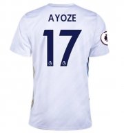 2020-21 Leicester City Away Soccer Jersey Shirt AYOZE PÉREZ #17