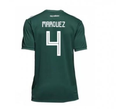 2018 World Cup Mexico Home Soccer Jersey Shirts Ryan Marquez #4
