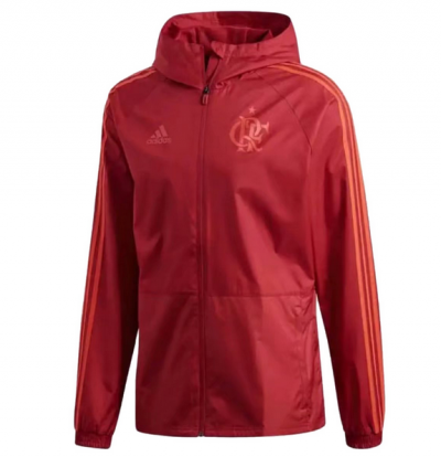 18-19 Flamengo Red Windbreaker Jacket