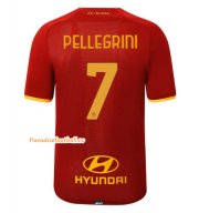 2021-22 AS Roma Home Soccer Jersey Shirt with PELLEGRINI 7 printing